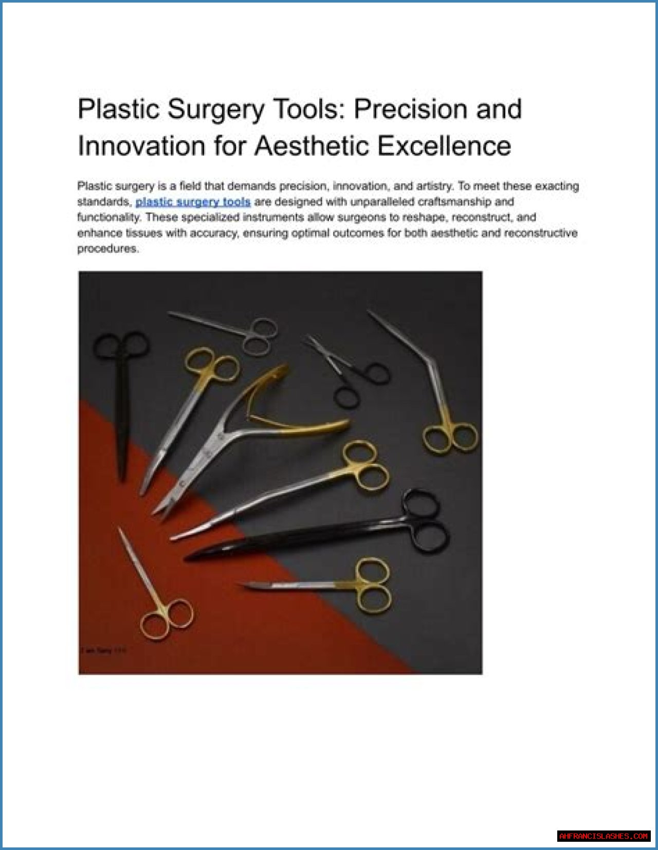 A Journey Of Surgical Precision And Aesthetic Excellence